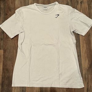 Gymshark short sleeve t shirt - White - Large